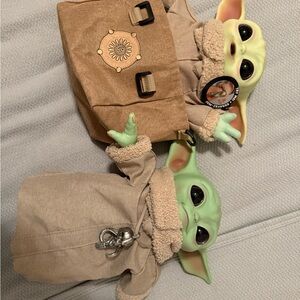 Mattel baby Yoda talking plush
